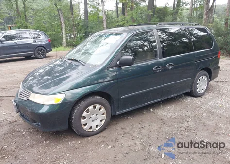 1999 Honda Odyssey Lx z USA, uszkodzony, nr VIN 2HKRL1853XH503913